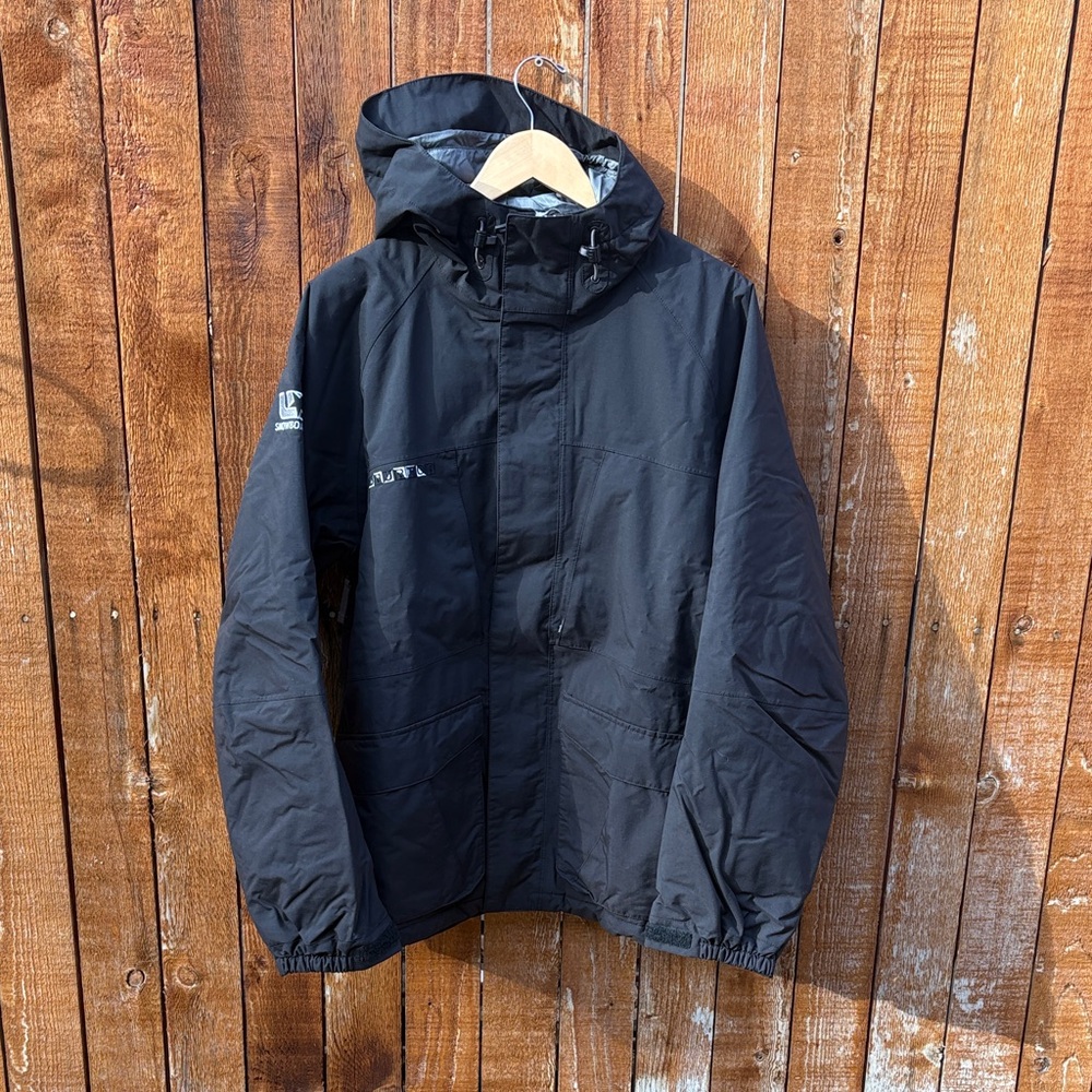 Burton Men's Black Hooded Snowboard Jacket